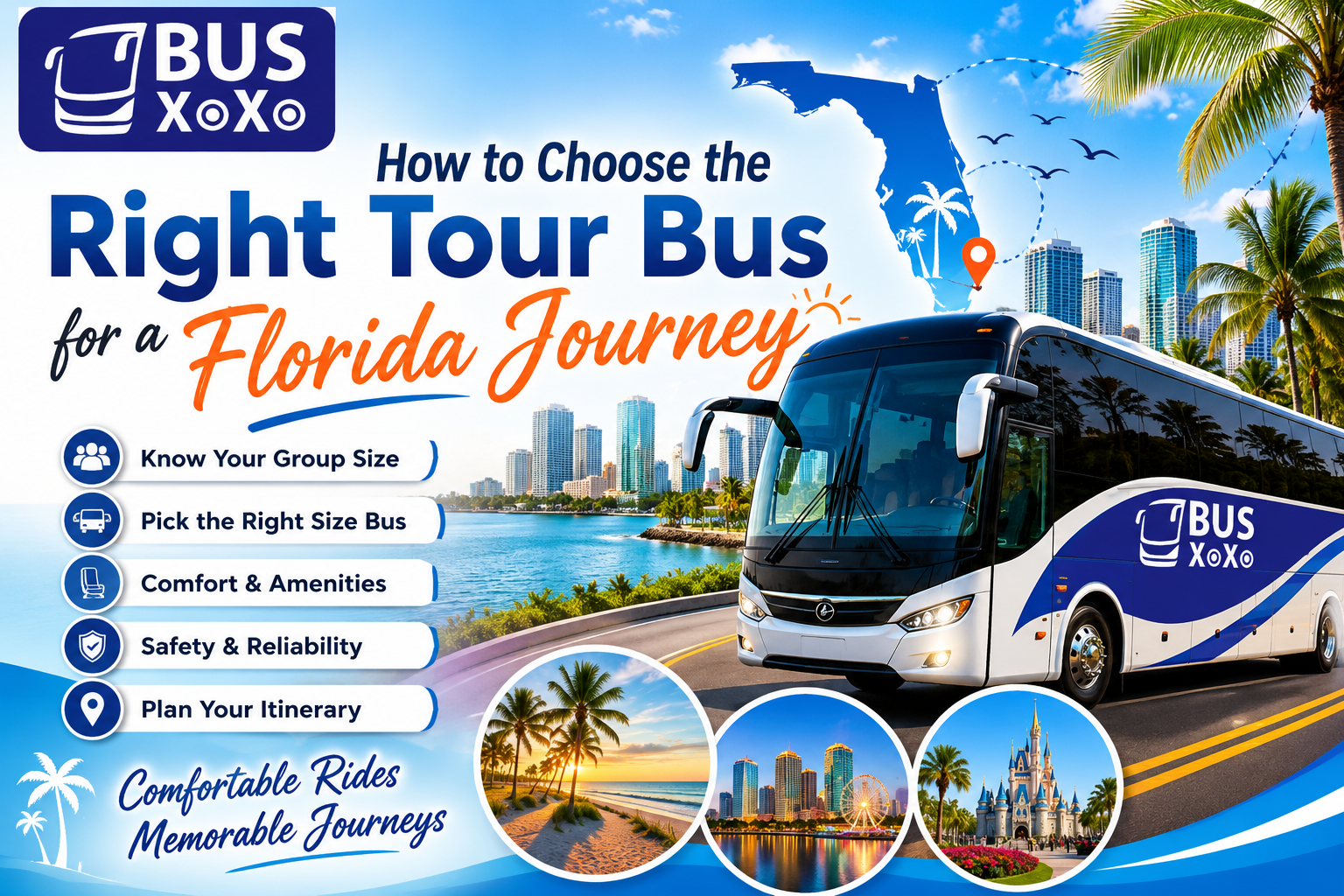 Explore the Top 10 Florida Destinations with a Charter Bus Tour – Global Blogs – Discover What’s Happening Around You