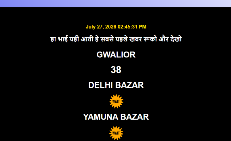 Delhi Bazar Satta