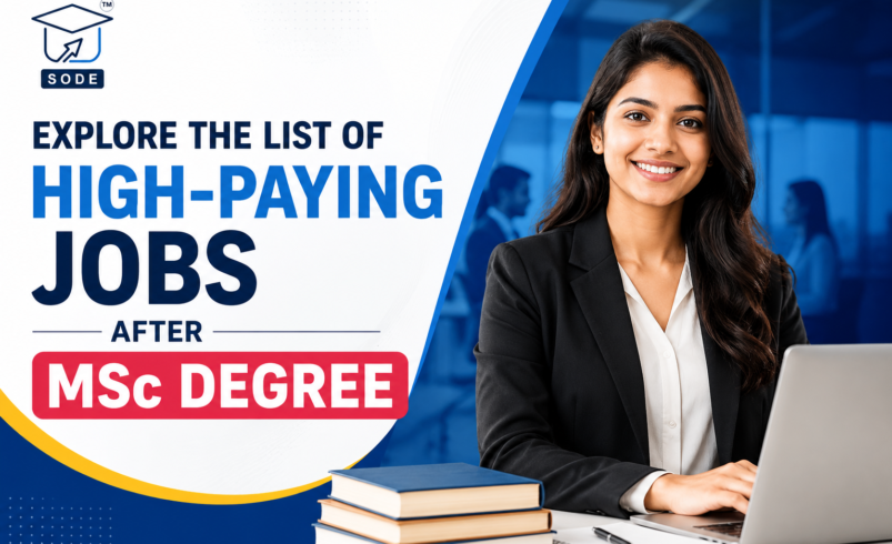 Explore the list of High-Paying Jobs after MSc Degree