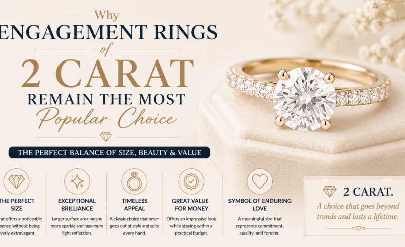 Why 2 Carat Engagement Rings Remain the Most Popular Choice