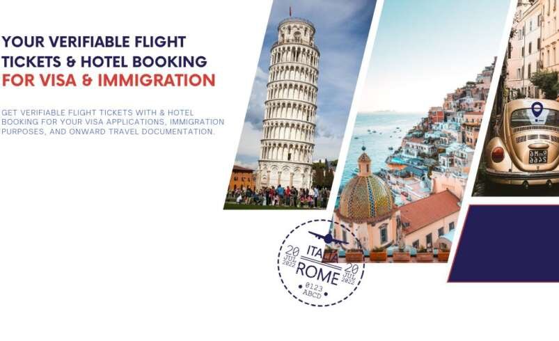 Hotel Reservation for Visa & Hotel Reservation for Embassy