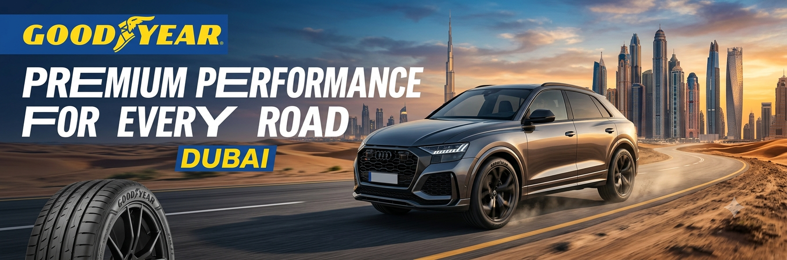 Goodyear Tyres Dubai – Premium Performance for Every Road