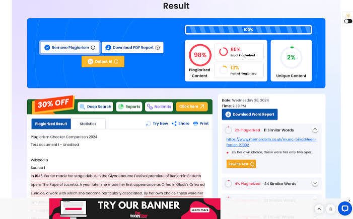Verificador de Plagio: Protecting Original Ideas in the Modern Content Era