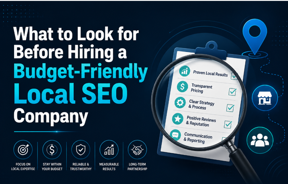 What to Look for Before Hiring a Budget-Friendly Local SEO Company