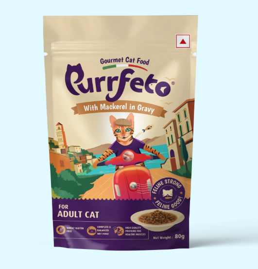 Mackerel in Gravy Delivers Delicious Nutrition for Adult Cats