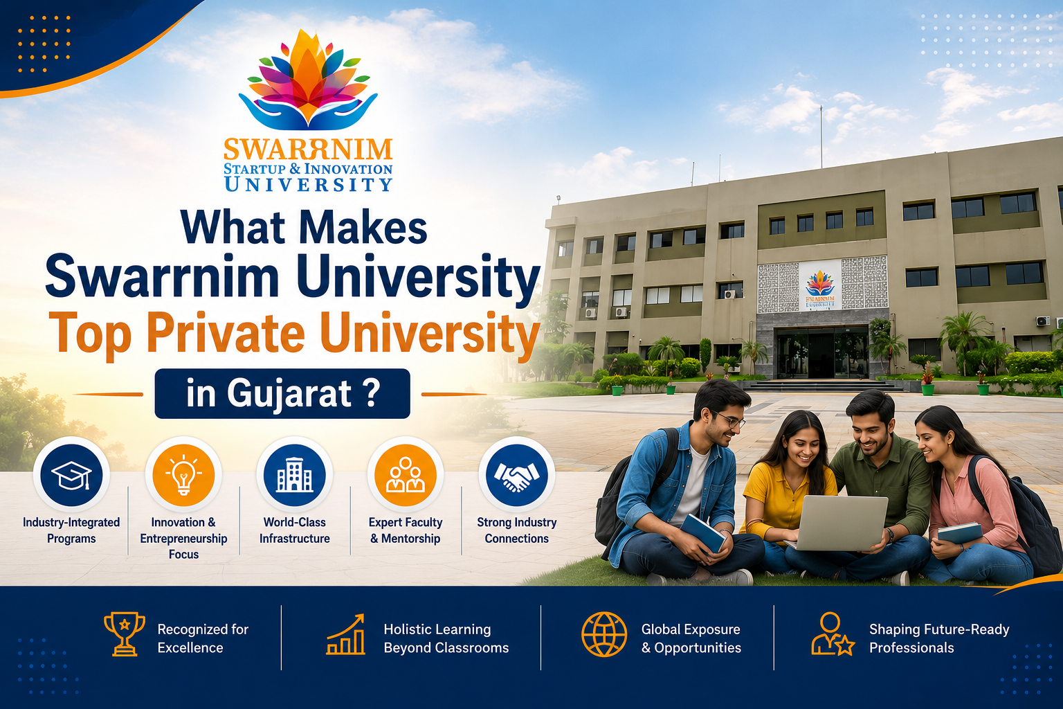What Makes Swarrnim University Top Private University in Gujarat
