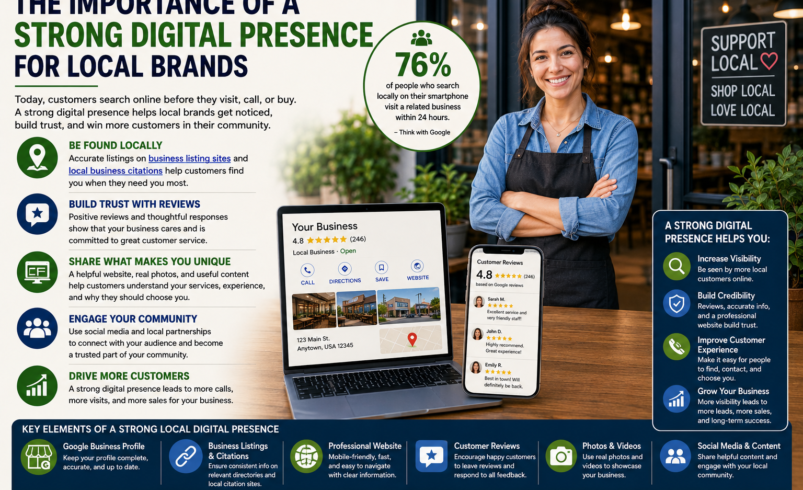 The Importance of a Strong Digital Presence for Local Brands