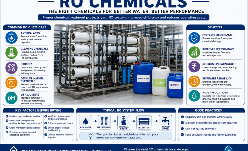 RO Chemicals: 8 Important Factors to Consider Before Buying for an RO Plant