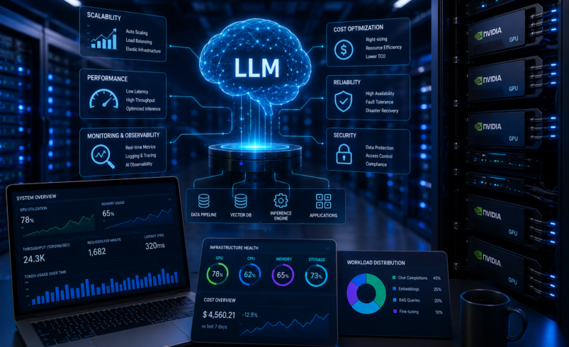 AI Infrastructure Strategies for Scalable LLMs