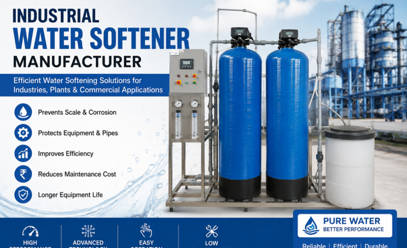 Industrial Water Softener Manufacturer – Why Modern Industries Rely on Efficient Water Softening Systems