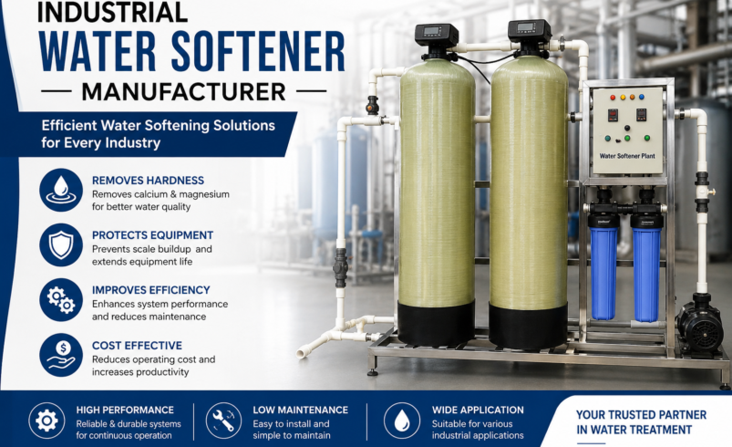 Industrial Water Softener Manufacturer: Smart Water Treatment Solutions for Sustainable Industrial Operations