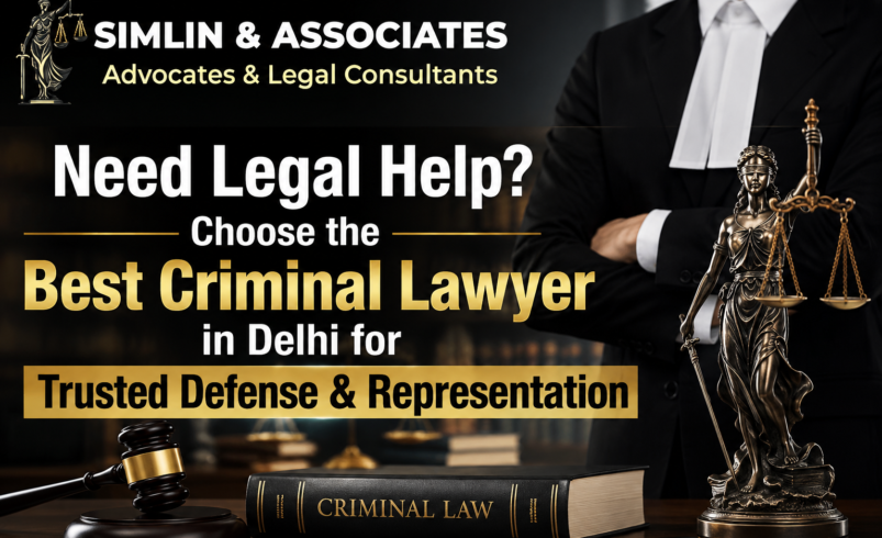 Need Legal Help? Choose the Best Criminal Lawyer in Delhi for Trusted Defense & Representation