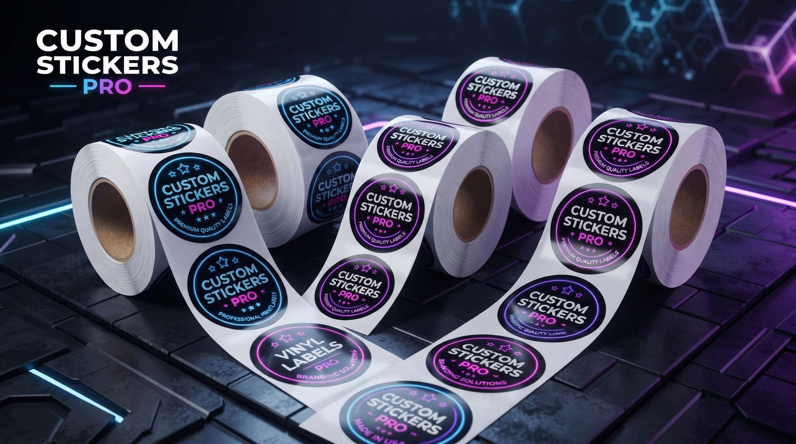 Can You Make Custom Round Stickers At Home?