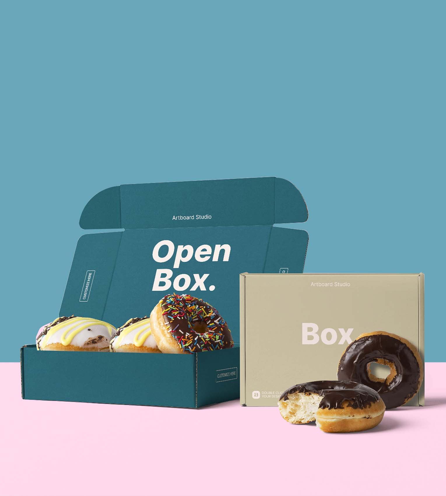 Bulk Donut Boxes | Branded & Eco-Friendly