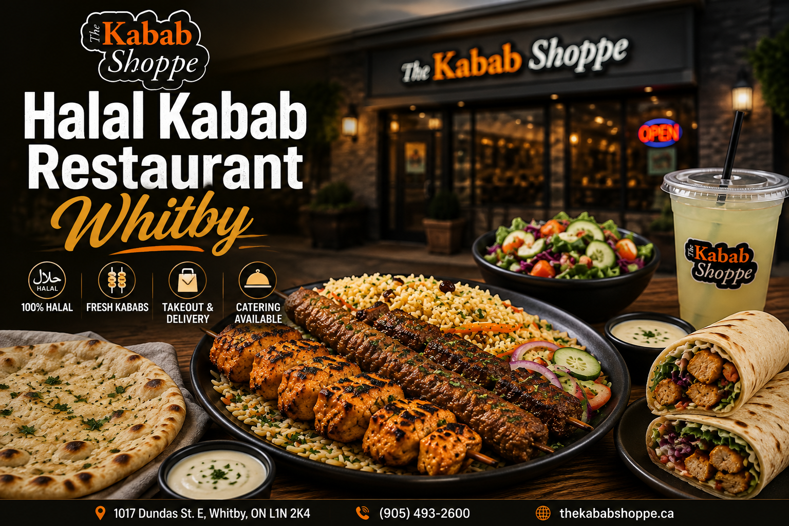 Halal Kabab Restaurant Whitby: Fresh Flavours at The Kabab Shoppe