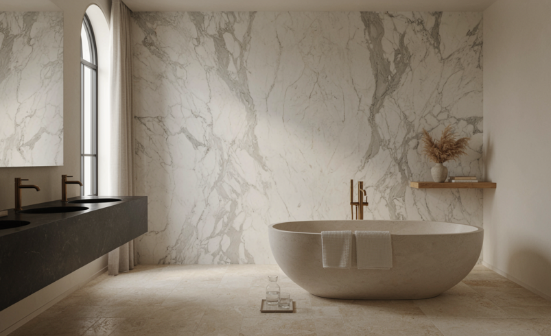 How Visiting a Tile Showroom in Cardiff Can Improve Your Bathroom Design
