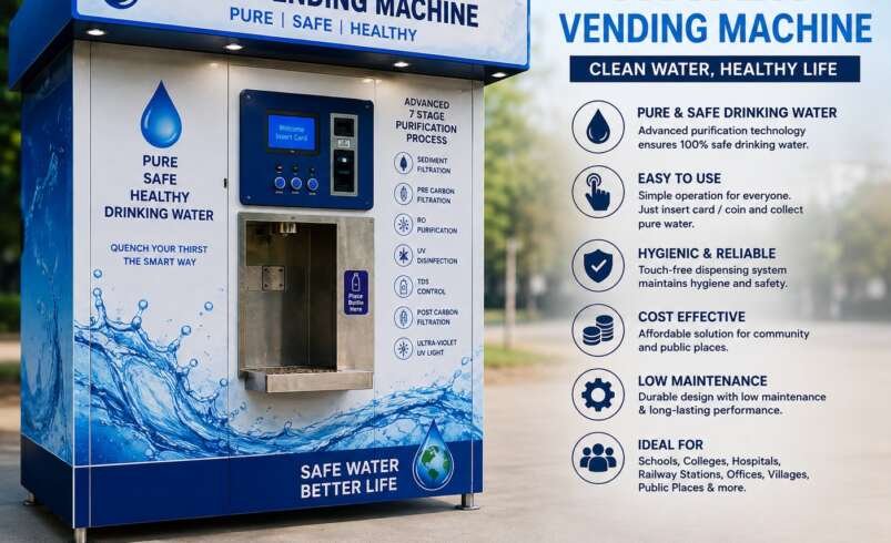 Water Vending Machine India: Transforming Public Health with Smart Drinking Water Solutions