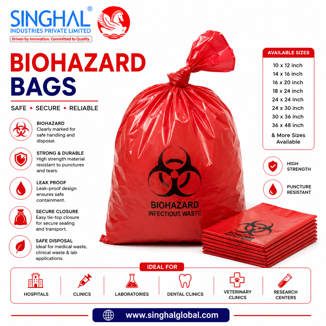 Best Practices for Handling and Storing Biohazard Bags