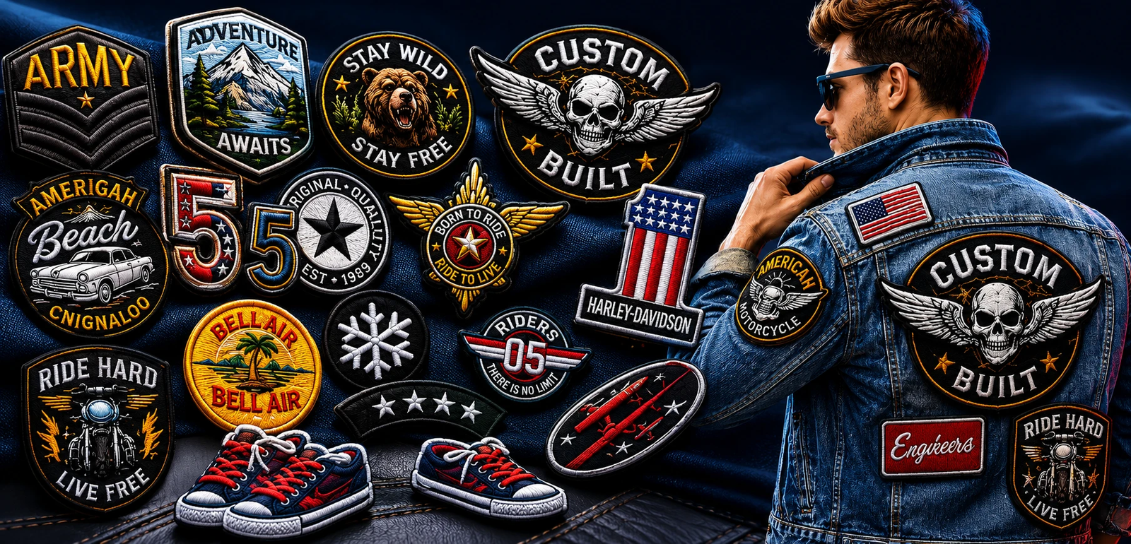 Wear Your Identity with Premium Custom Patches