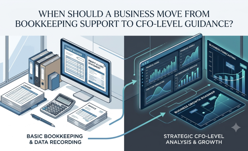 When Should a Business Move From Bookkeeping Support to CFO-Level Guidance?