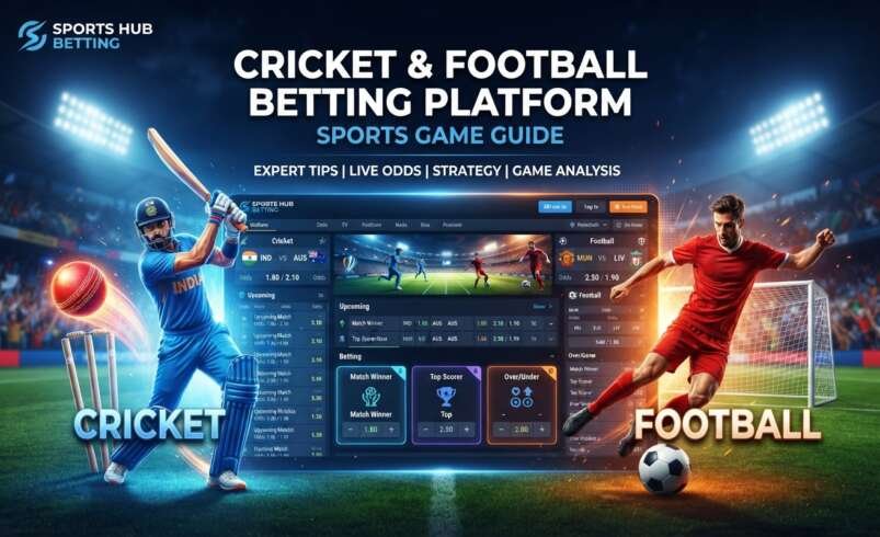 Cricket & Football Betting Platform: Sports Game Guide