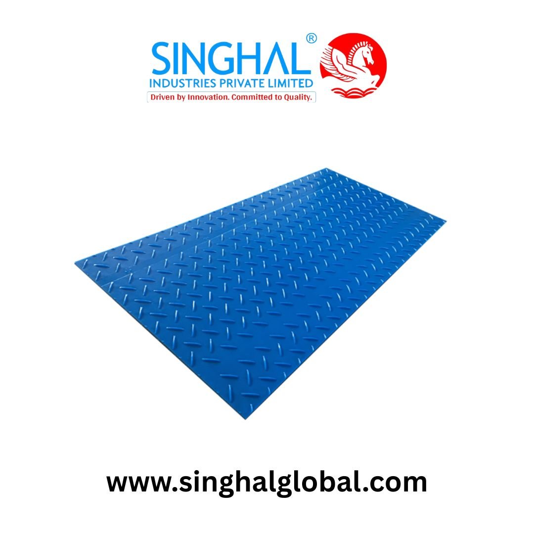 Heavy Duty HDPE Ground Protection Mats for Worksites