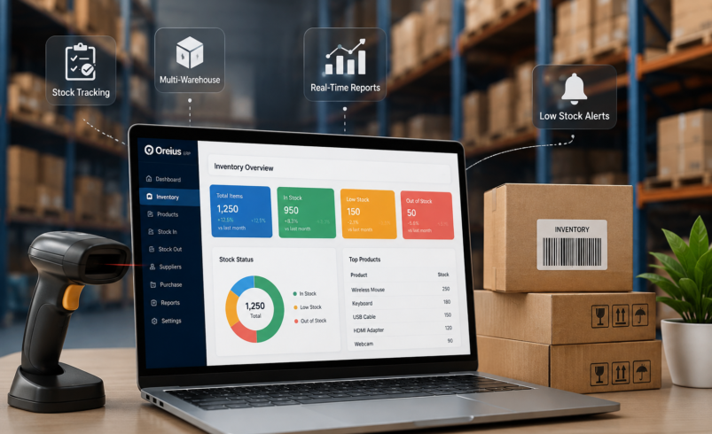 Inventory Management Software | Oreius ERP Inventory Module