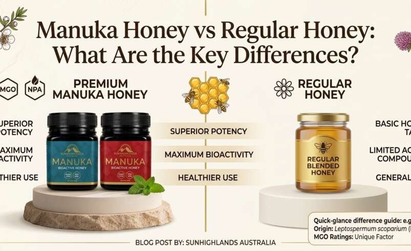 Manuka Honey vs Regular Honey: What Are the Key Differences?