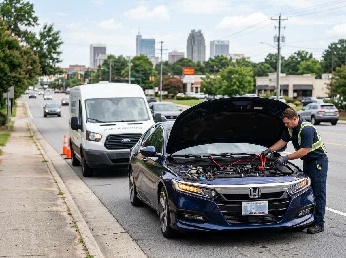 Simple Ways to Handle a Dead Car Battery During a Roadside Emergency in Raleigh NC