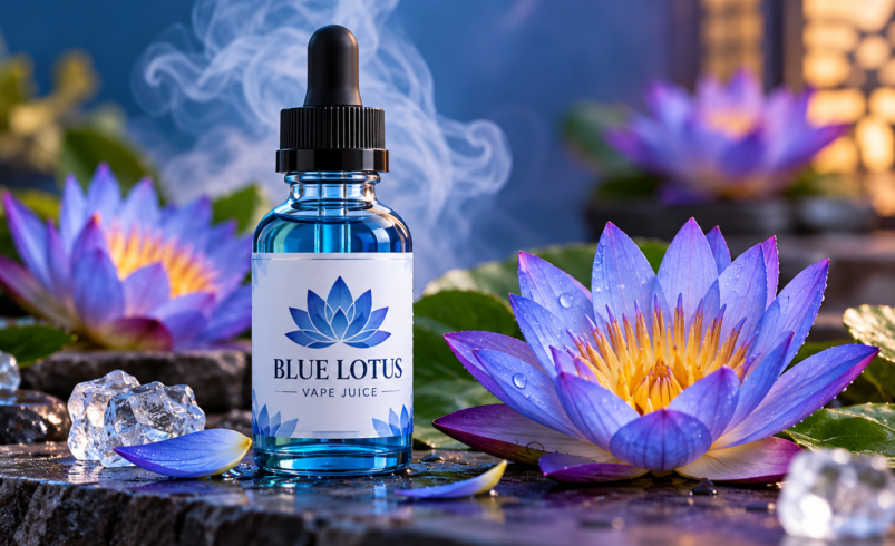 Blue Lotus Vape Juice: Ingredients, Product Details, and Safety