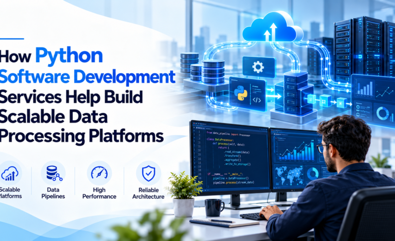 How Python Software Development Services Help Build Scalable Data Processing Platforms