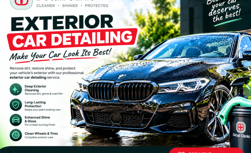 Car Detailing Near Me: The Complete Guide to a Cleaner, Shinier, and Better-Protected Vehicle