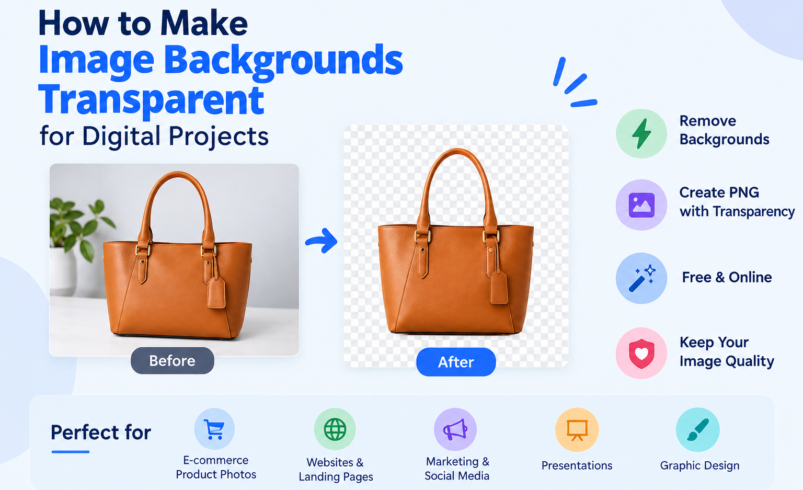How to Make Image Backgrounds Transparent for Digital Projects